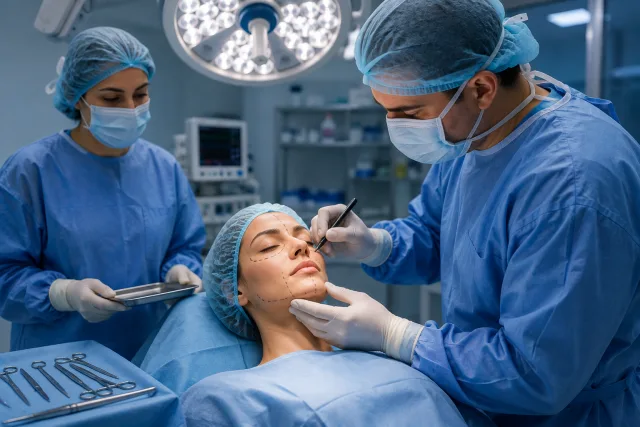 Cosmetic Surgery care at an international hospital