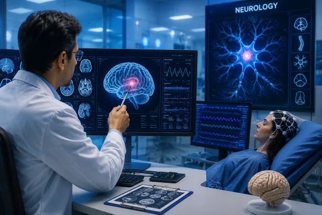 Neurology care at an international hospital