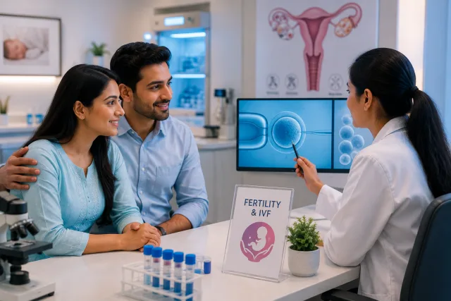 Fertility & IVF care at an international hospital